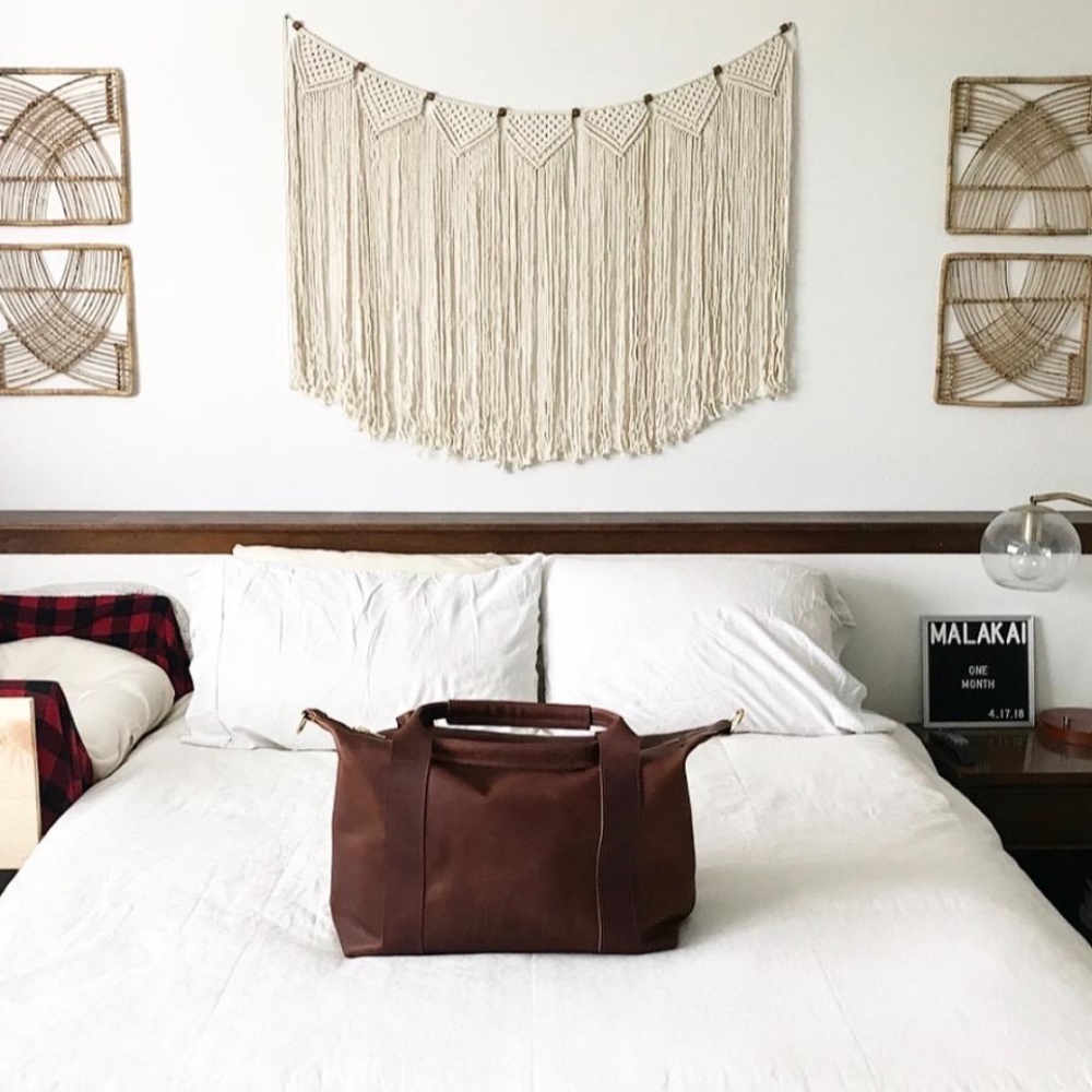 Macrame Banner Hanging
